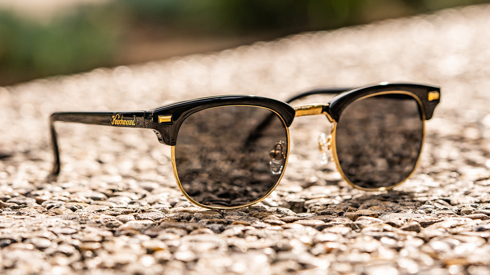 Glossy Black & Gold Brooklines Rx